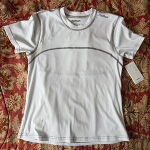 Halfdays Mollie White Short Sleeve T-Shirt NWT Medium